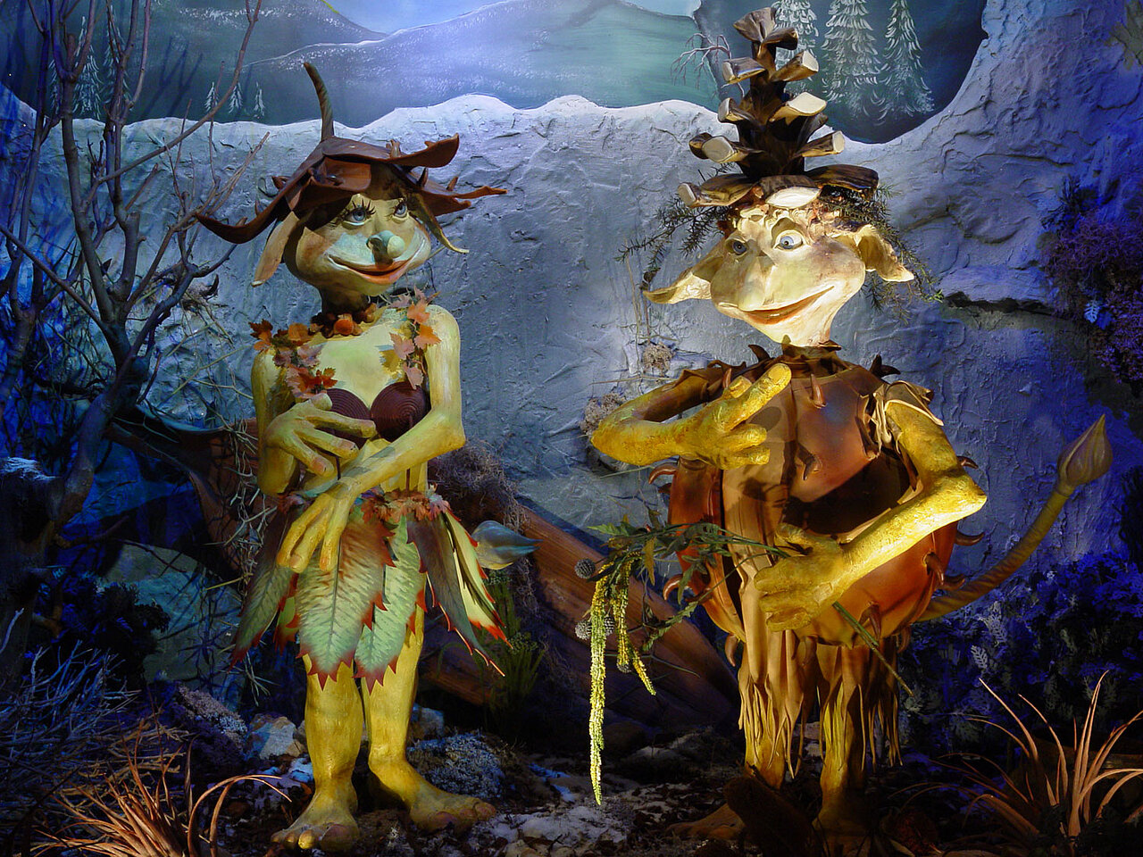 In de winter ontwaken de trollen